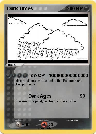 Pokemon Dark Times