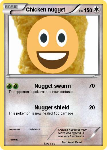 Pokemon Chicken nugget