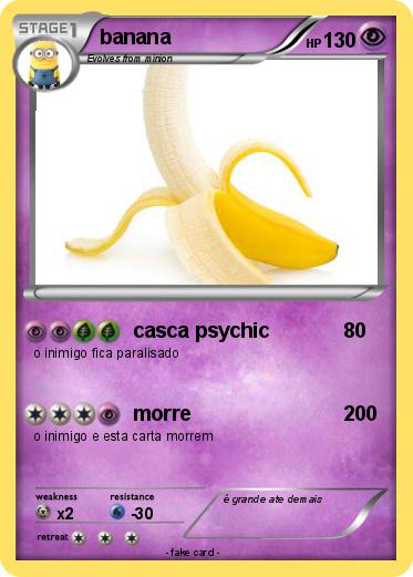 Pokemon banana