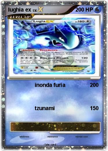 Pokemon lughia ex