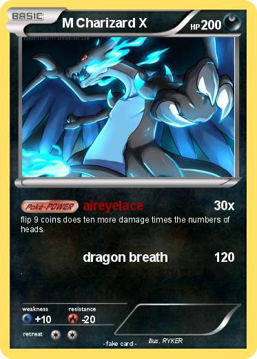 Pokemon M Charizard X