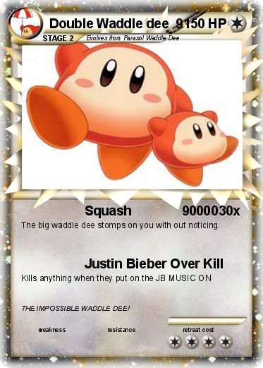 Pokemon Double Waddle dee  9
