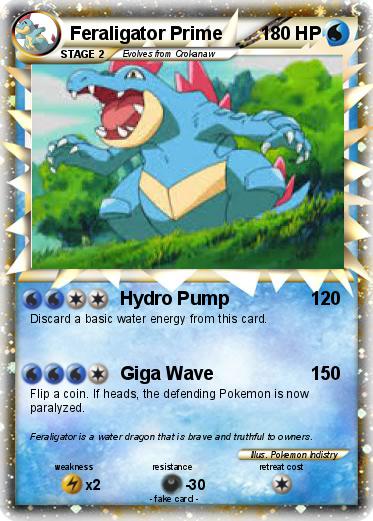 Pokemon Feraligator Prime