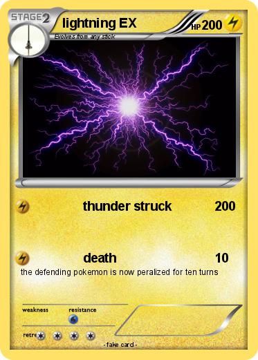 Pokemon lightning EX
