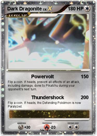 Pokemon Dark Dragonite