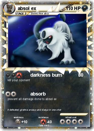 Pokemon absol ex