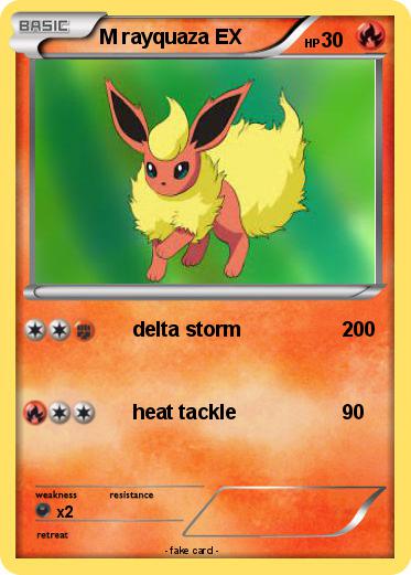 Pokemon M rayquaza EX