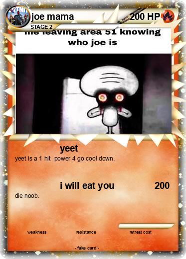 Pokemon joe mama