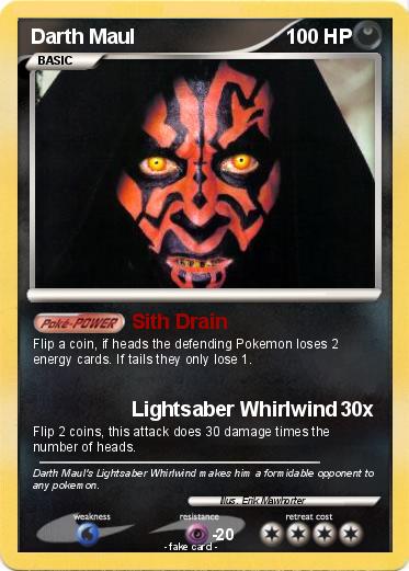 Pokemon Darth Maul