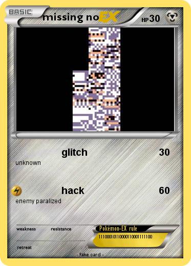 Pokemon missing no