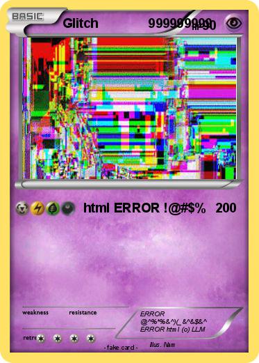 Pokemon Glitch              999999999