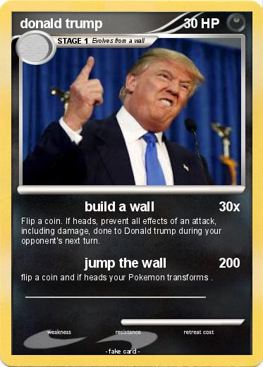 Pokemon donald trump