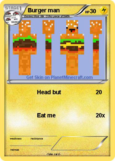 Pokemon Burger man