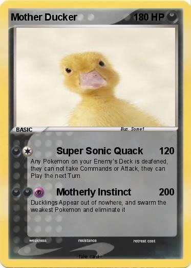 Pokemon Mother Ducker