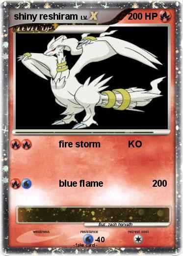Pokemon shiny reshiram