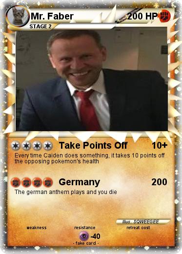 Pokemon Mr. Faber