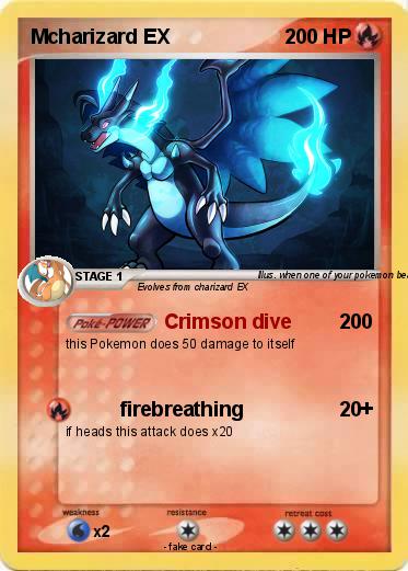 Pokemon Mcharizard EX