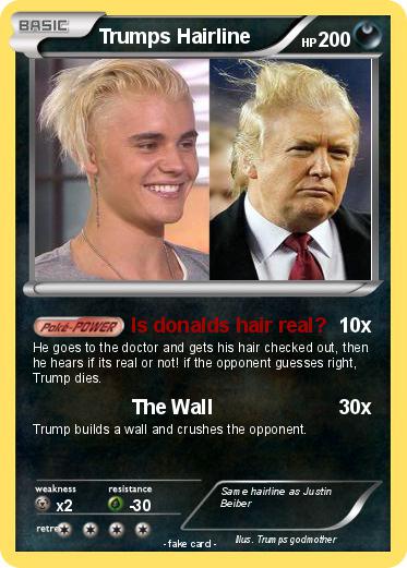 Pokemon Trumps Hairline