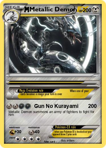 Pokemon Metallic Demon
