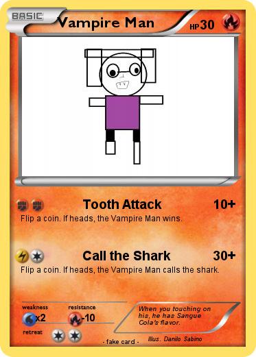 Pokemon Vampire Man