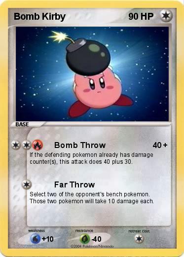 Pokemon Bomb Kirby