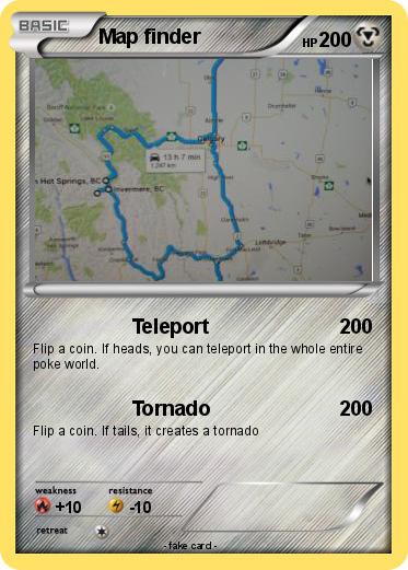Pokemon Map finder