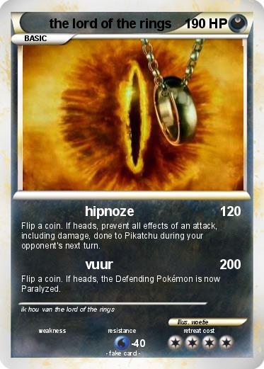 Pokemon the lord of the rings