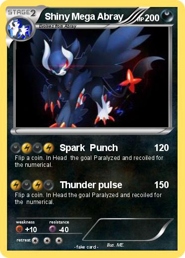 Pokemon Shiny Mega Abray
