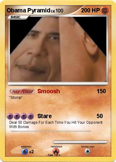 Pokemon Obama Pyramid