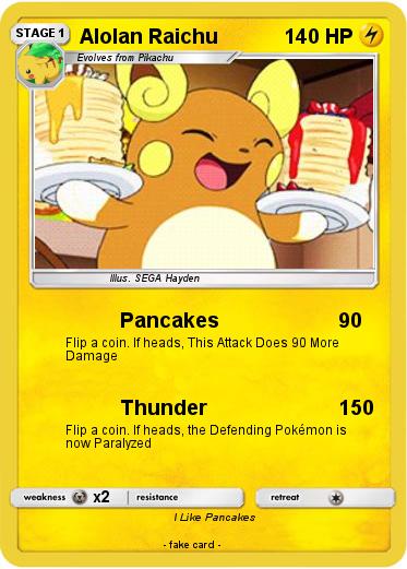 Pokemon Alolan Raichu