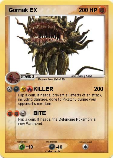 Pokemon Gornak EX