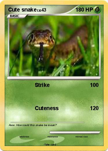 Pokemon Cute snake