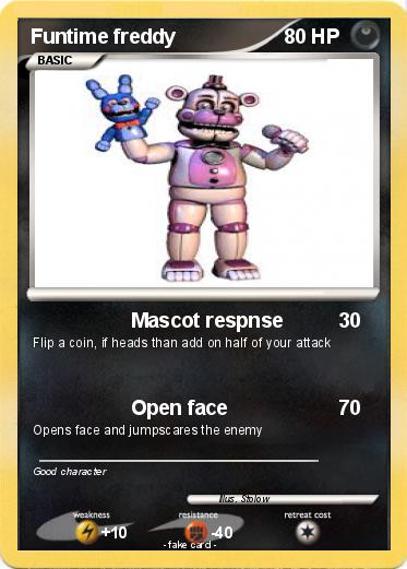 Pokemon Funtime freddy
