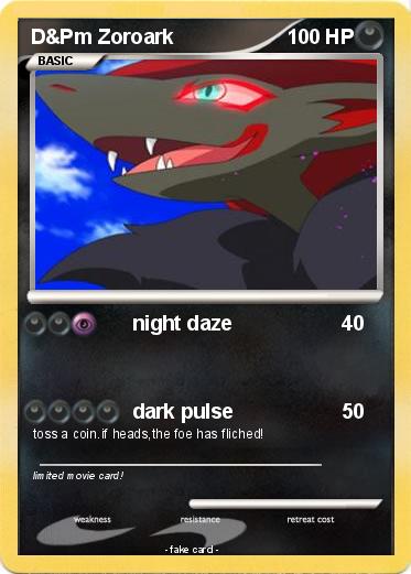 Pokemon D&Pm Zoroark