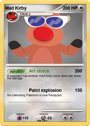 Pokemon Mad Kirby