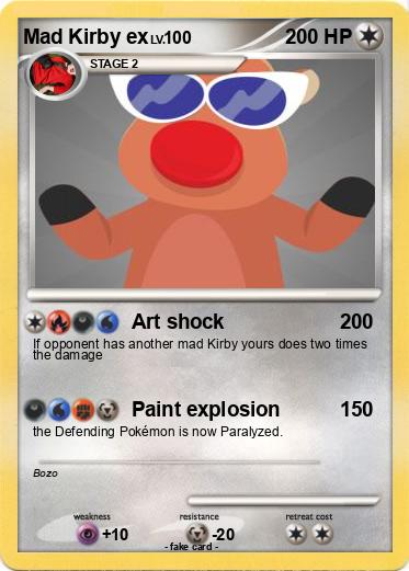Pokemon Mad Kirby ex