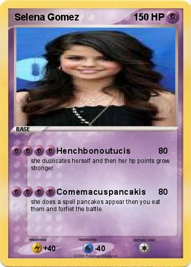 Pokemon Selena Gomez