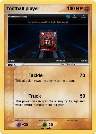 Pokemon football player