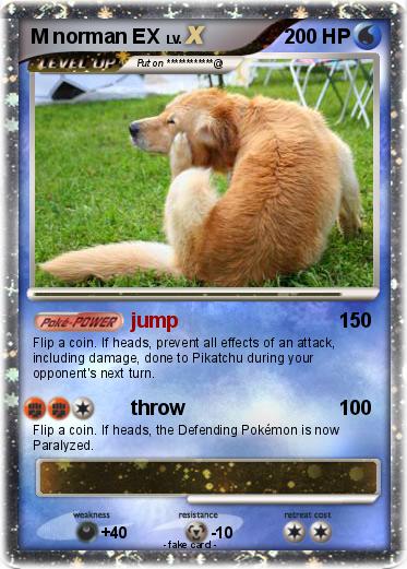 Pokemon M norman EX