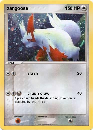 Pokemon zangoose