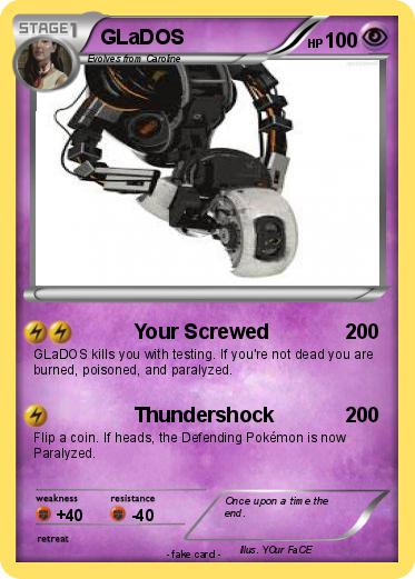 Pokemon GLaDOS