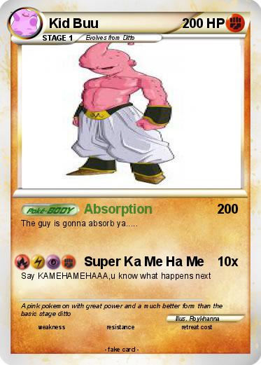 Pokemon Kid Buu