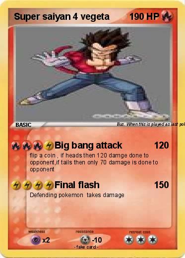 Pokemon Super saiyan 4 vegeta
