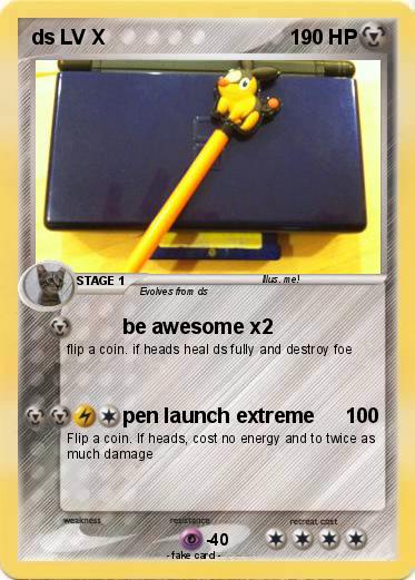 Pokemon ds LV X