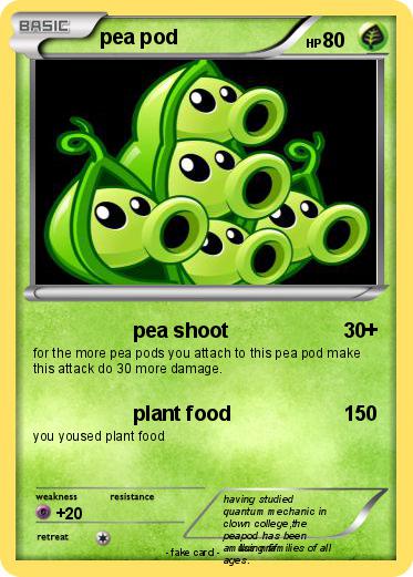 Pokemon pea pod