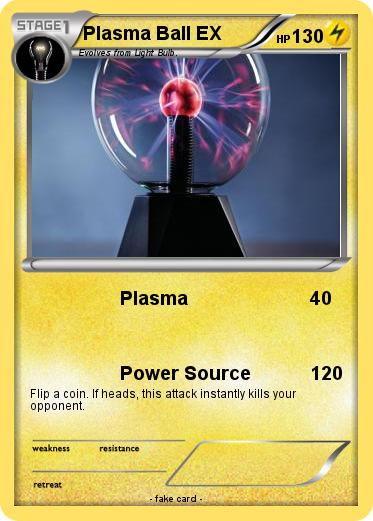 Pokemon Plasma Ball EX
