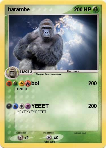 Pokemon harambe
