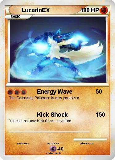 Pokemon LucarioEX
