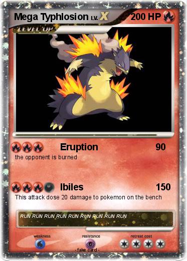 Pokemon Mega Typhlosion