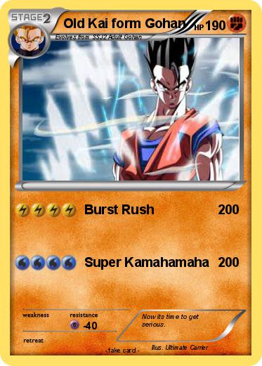Pokemon Old Kai form Gohan